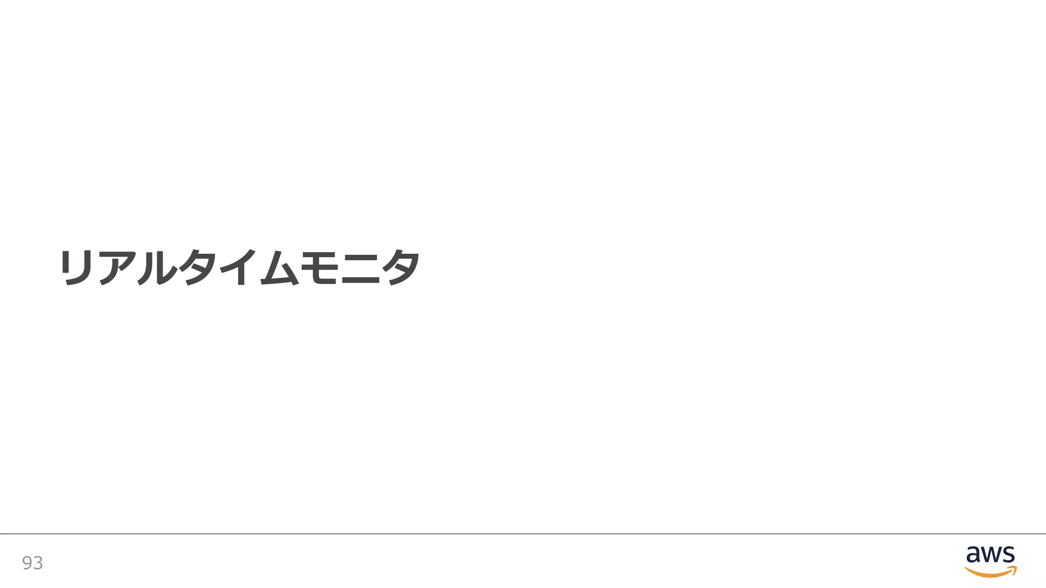 リアルタイムモニタ
93
 