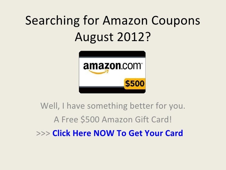 Amazon coupons august 2019
