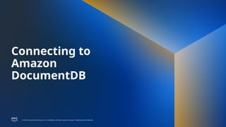 Amazon DocumentDB Best Practices (with MongoDB).pptx