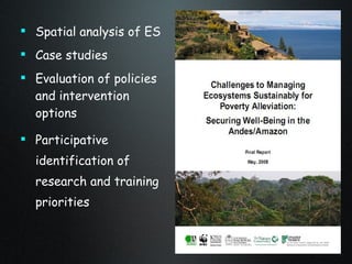 The Amazon Eco-Regional Research Program