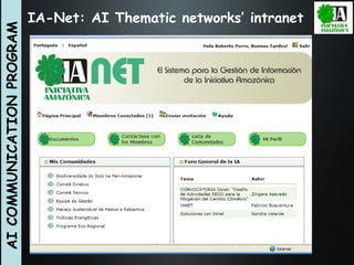 The Amazon Eco-Regional Research Program