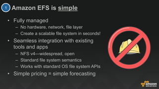 Amazon Elastic File System (Amazon EFS) | PDF