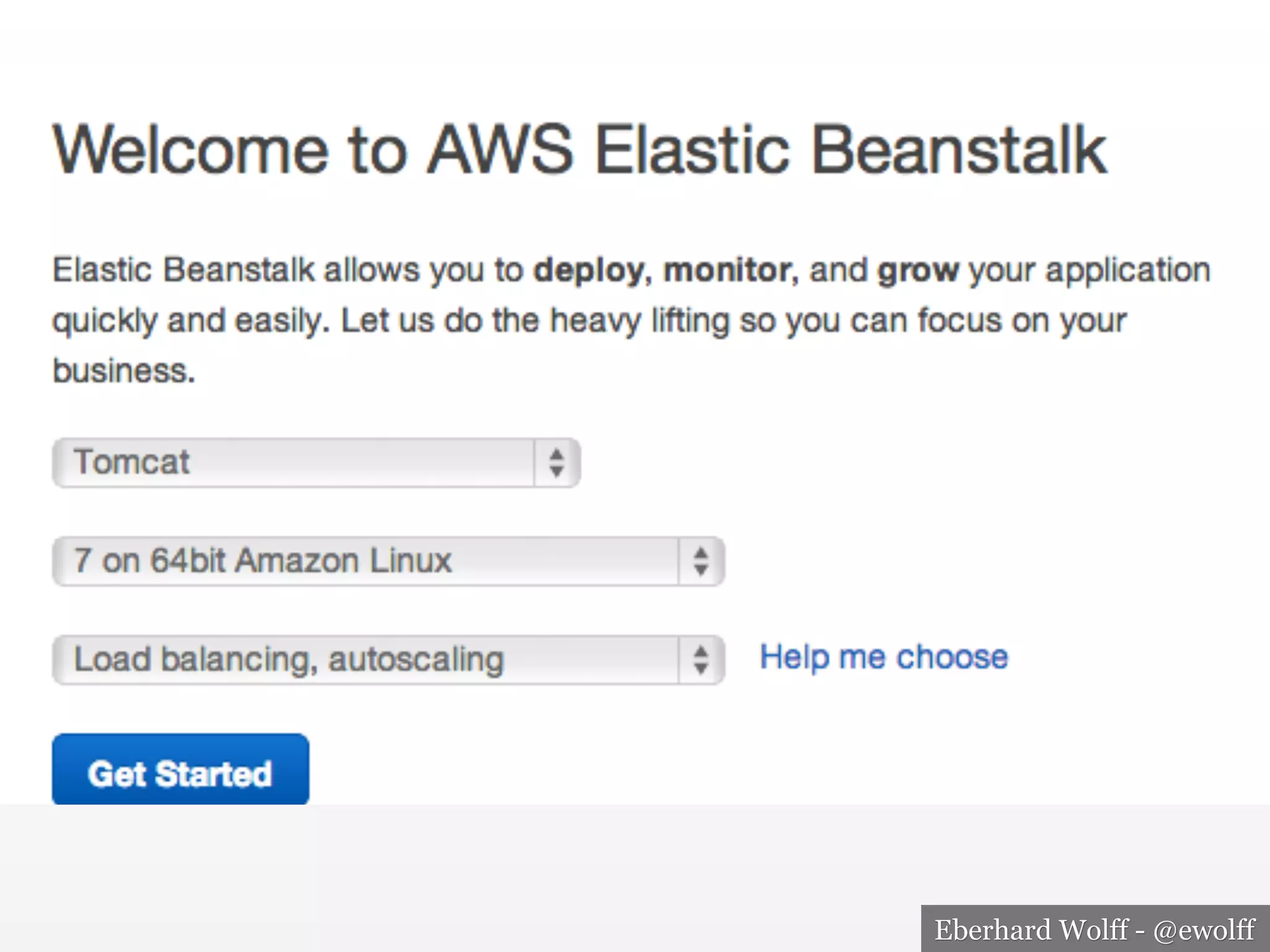 Eberhard Wolff - @ewolff

 