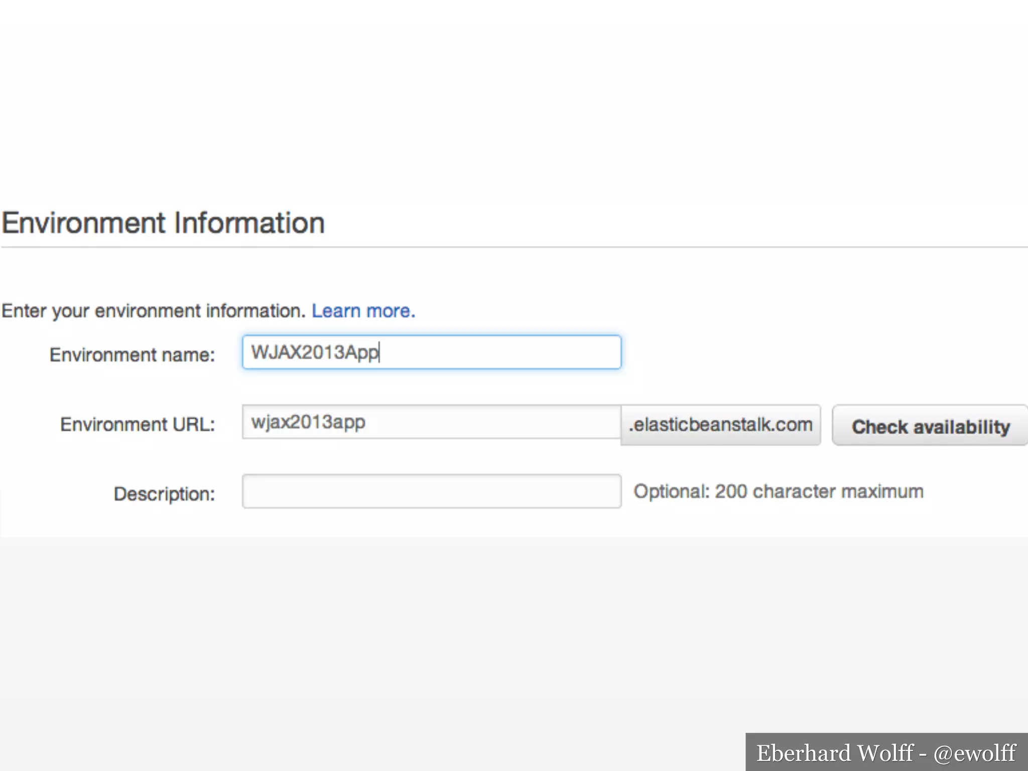 Eberhard Wolff - @ewolff

 