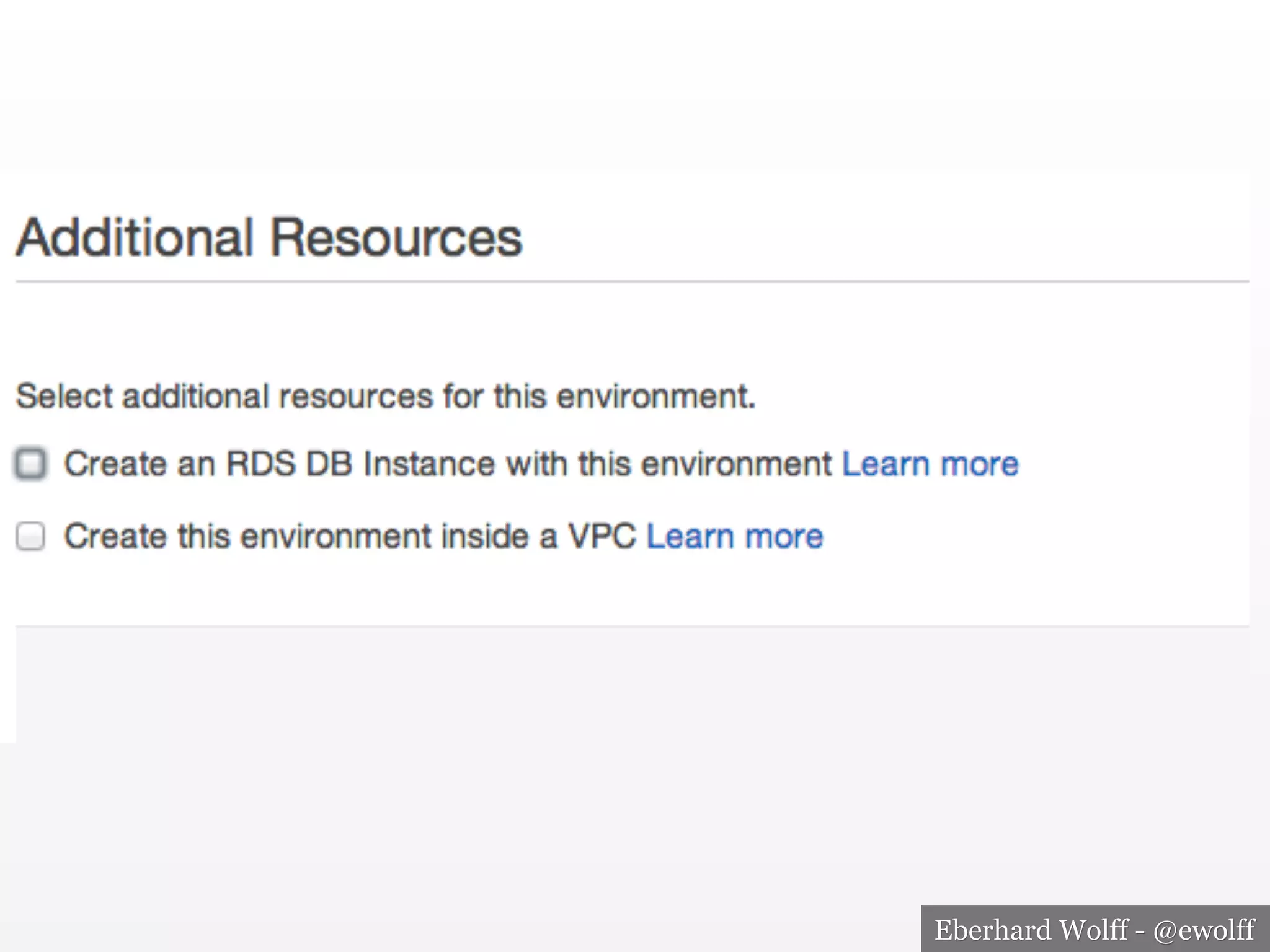 Eberhard Wolff - @ewolff

 