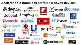 Acelerando o boom das startups e novos devices

 