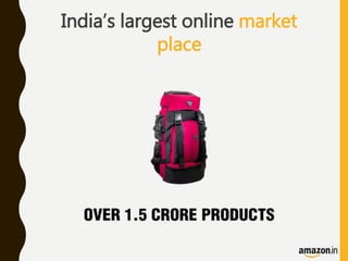 India’s largest online market
place
 