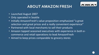 Amazon fresh | PPTX