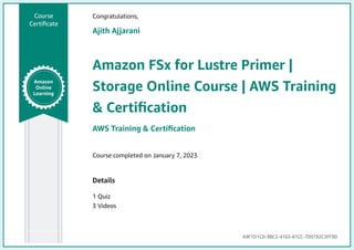 Amazon FSx for Lustre Primer.pdf