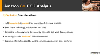 Amazon go feasibility study | PPTX