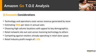 Amazon go feasibility study | PPTX