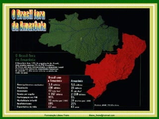 O Brasil fora  da Amazônia  