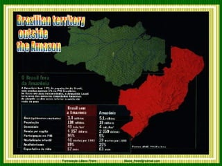Brazilian territory outside  the Amazon 