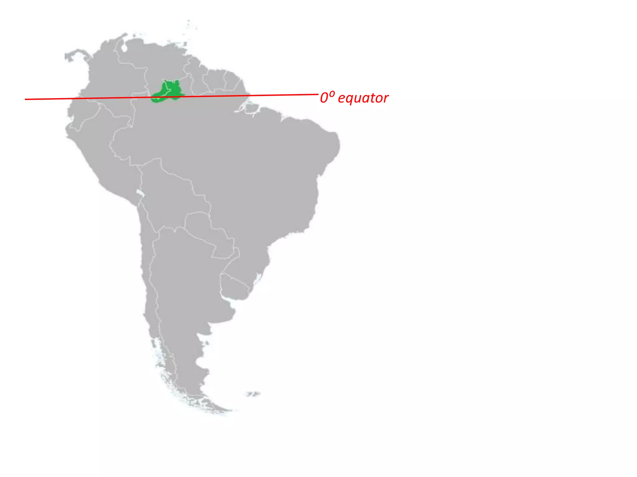 0⁰ equator
 