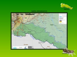 INICIO SIGUIENTE MAPA GEOGRAFICO 
