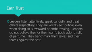 Amazon Leadership Principles | PPTX