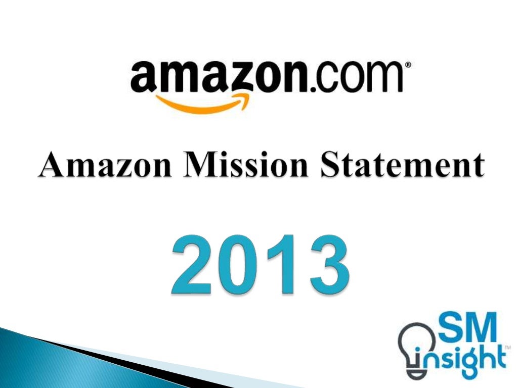 Amazon mission statement
