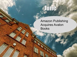 Amazon Publishing
Acquires Avalon
Books

 
