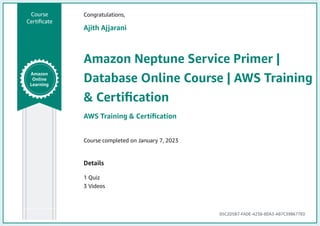 Amazon Neptune Service Primer.pdf