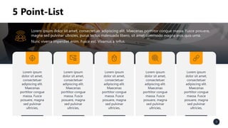 5 Point-List
Lorem ipsum dolor sit amet, consectetuer adipiscing elit. Maecenas porttitor congue massa. Fusce posuere,
magna sed pulvinar ultricies, purus lectus malesuada libero, sit amet commodo magna eros quis urna.
Nunc viverra imperdiet enim. Fusce est. Vivamus a tellus.
Lorem ipsum
dolor sit amet,
consectetuer
adipiscing elit.
Maecenas
porttitor congue
massa. Fusce
posuere, magna
sed pulvinar
ultricies,
Lorem ipsum
dolor sit amet,
consectetuer
adipiscing elit.
Maecenas
porttitor congue
massa. Fusce
posuere, magna
sed pulvinar
ultricies,
Lorem ipsum
dolor sit amet,
consectetuer
adipiscing elit.
Maecenas
porttitor congue
massa. Fusce
posuere, magna
sed pulvinar
ultricies,
Lorem ipsum
dolor sit amet,
consectetuer
adipiscing elit.
Maecenas
porttitor congue
massa. Fusce
posuere, magna
sed pulvinar
ultricies,
Lorem ipsum
dolor sit amet,
consectetuer
adipiscing elit.
Maecenas
porttitor congue
massa. Fusce
posuere, magna
sed pulvinar
ultricies,
7
 