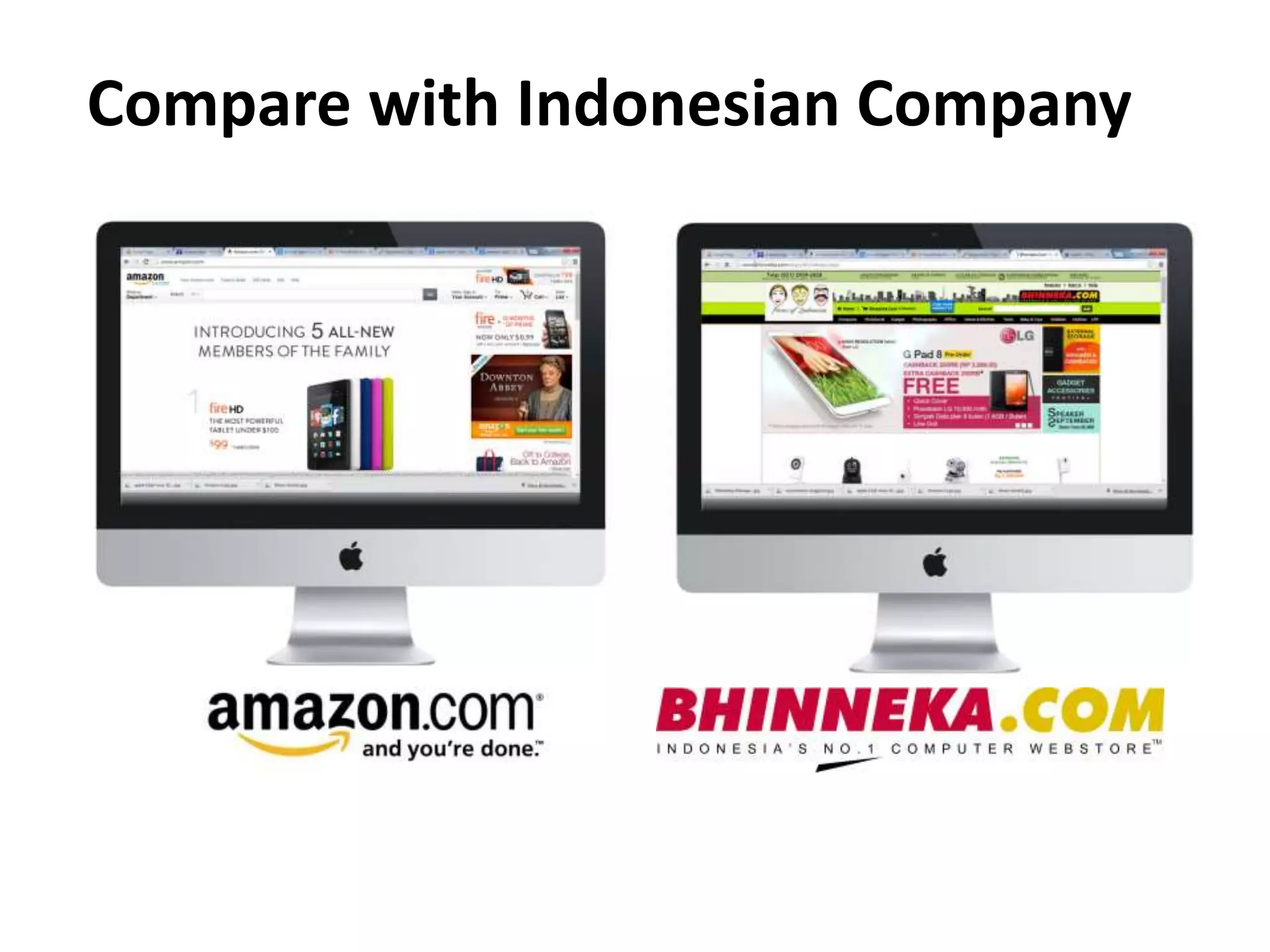 Compare with Indonesian Company 
 