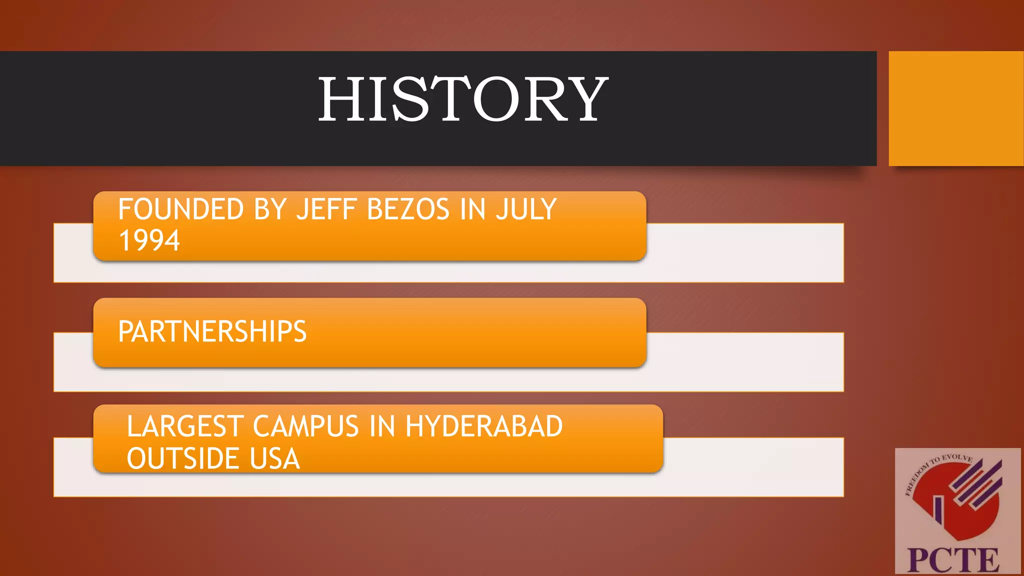 Amazon Presentation Ppt