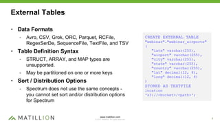 Webinar | Getting Started With Amazon Redshift Spectrum | PPTX