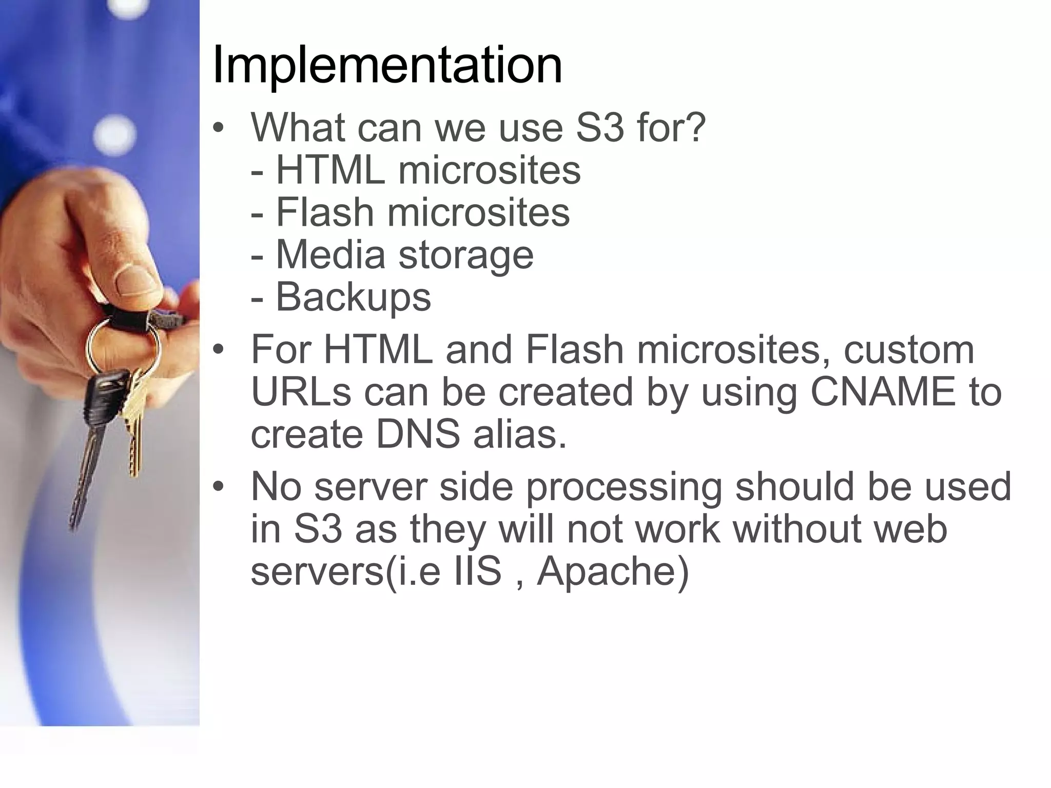 Intro to Amazon S3 | PPT