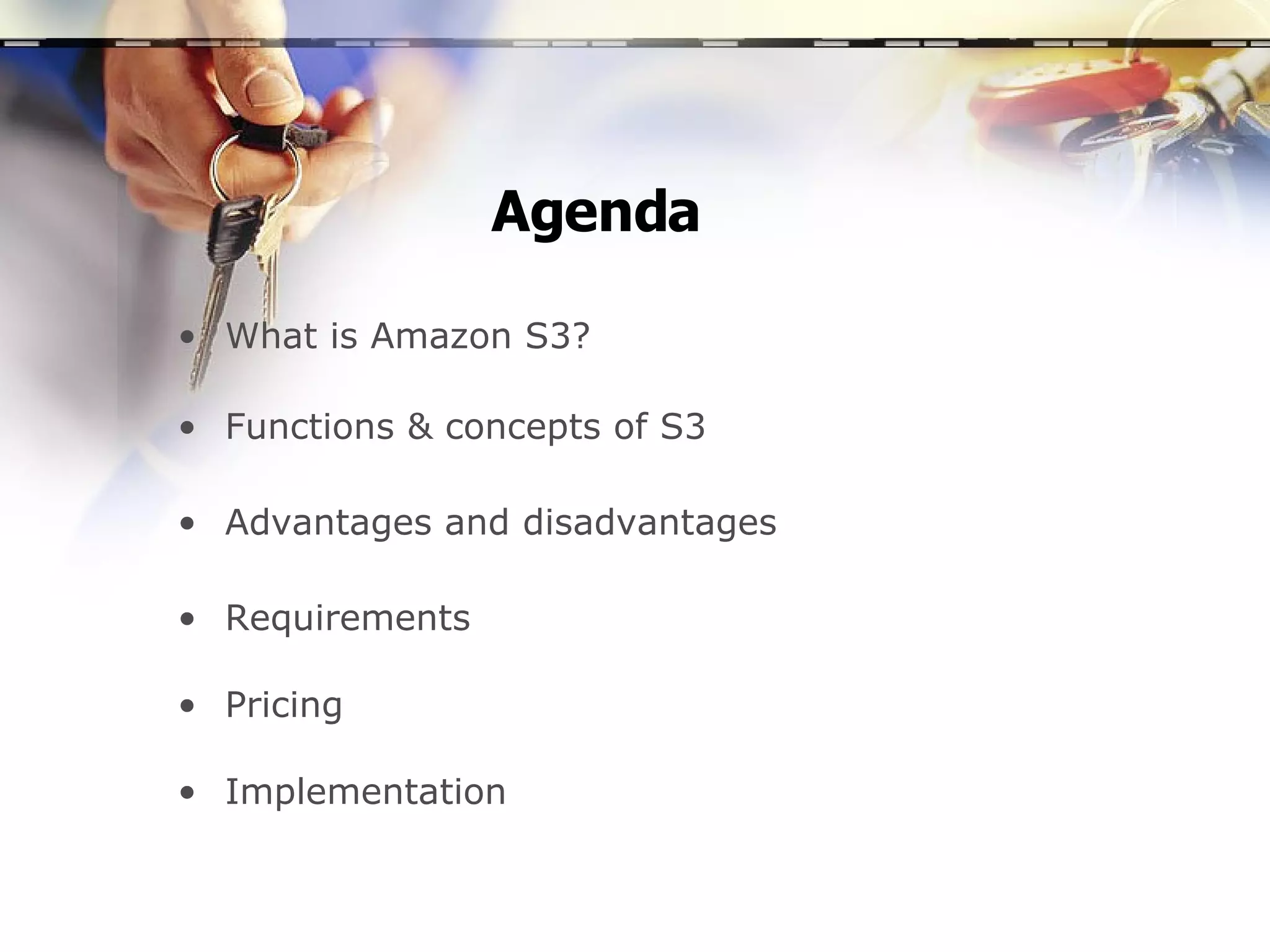 Intro to Amazon S3 | PPT