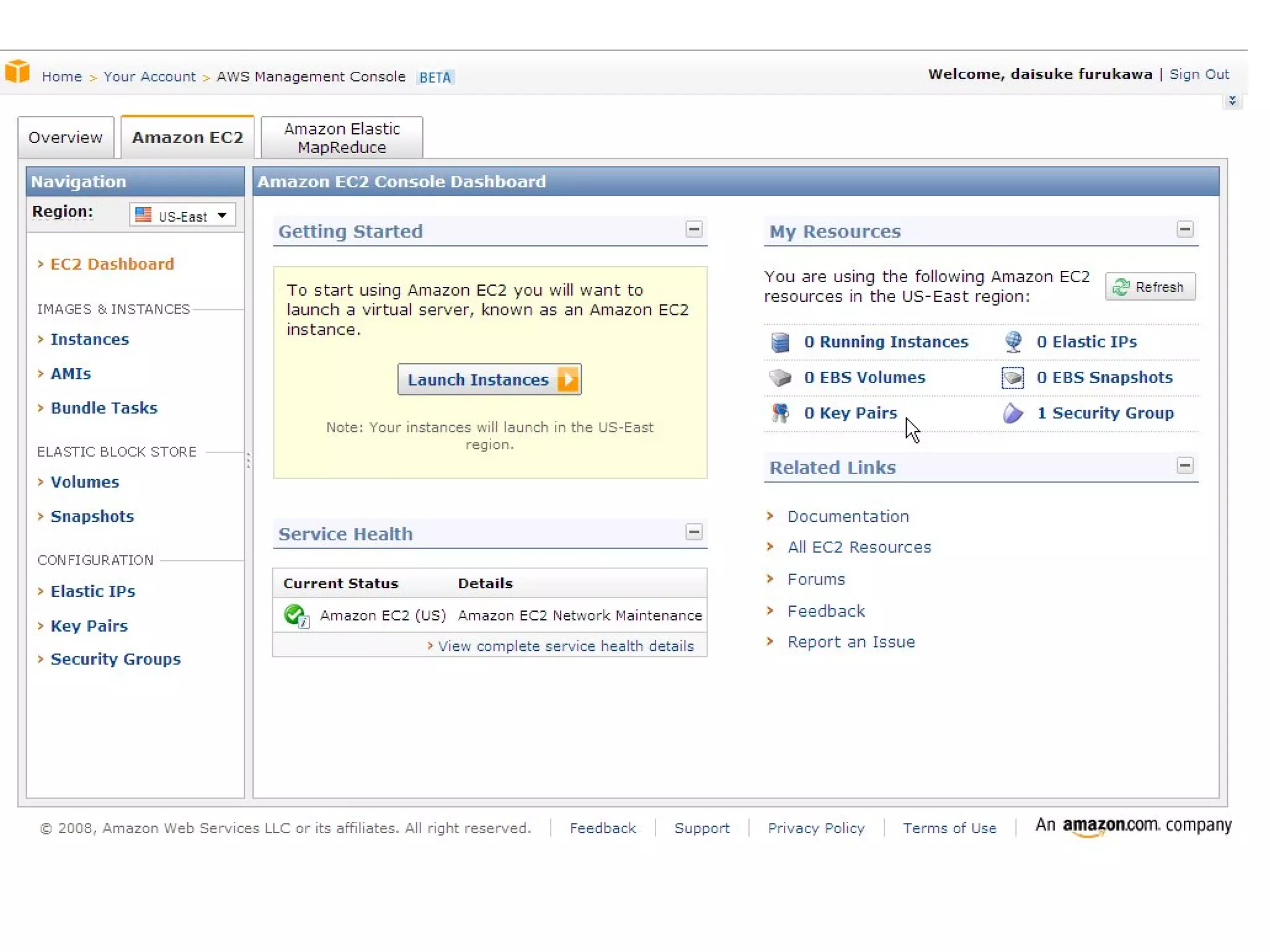 Amazon S3 Ec2