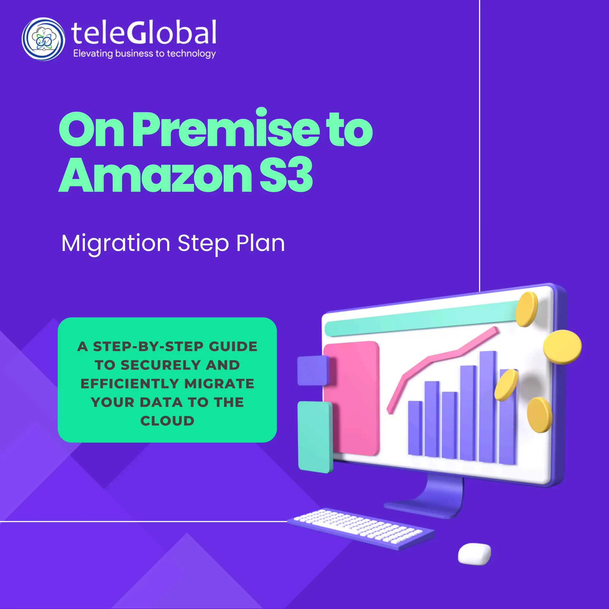 OnPremiseto
AmazonS3
Migration Step Plan
A STEP-BY-STEP GUIDE
TO SECURELY AND
EFFICIENTLY MIGRATE
YOUR DATA TO THE
CLOUD