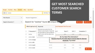GET MOST SEARCHED
CUSTOMER SEARCH
TERMS
 