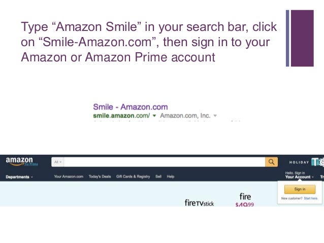 Amazon Smile Donates To WHWB US Chapter