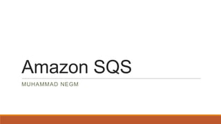 Amazon Sqs Overview