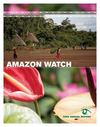 AMAZON WATCH




          2008 ANNUAL REPORT
 