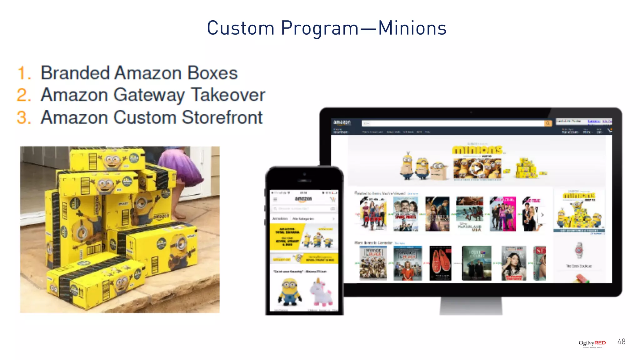 48
Custom Program—Minions
 
