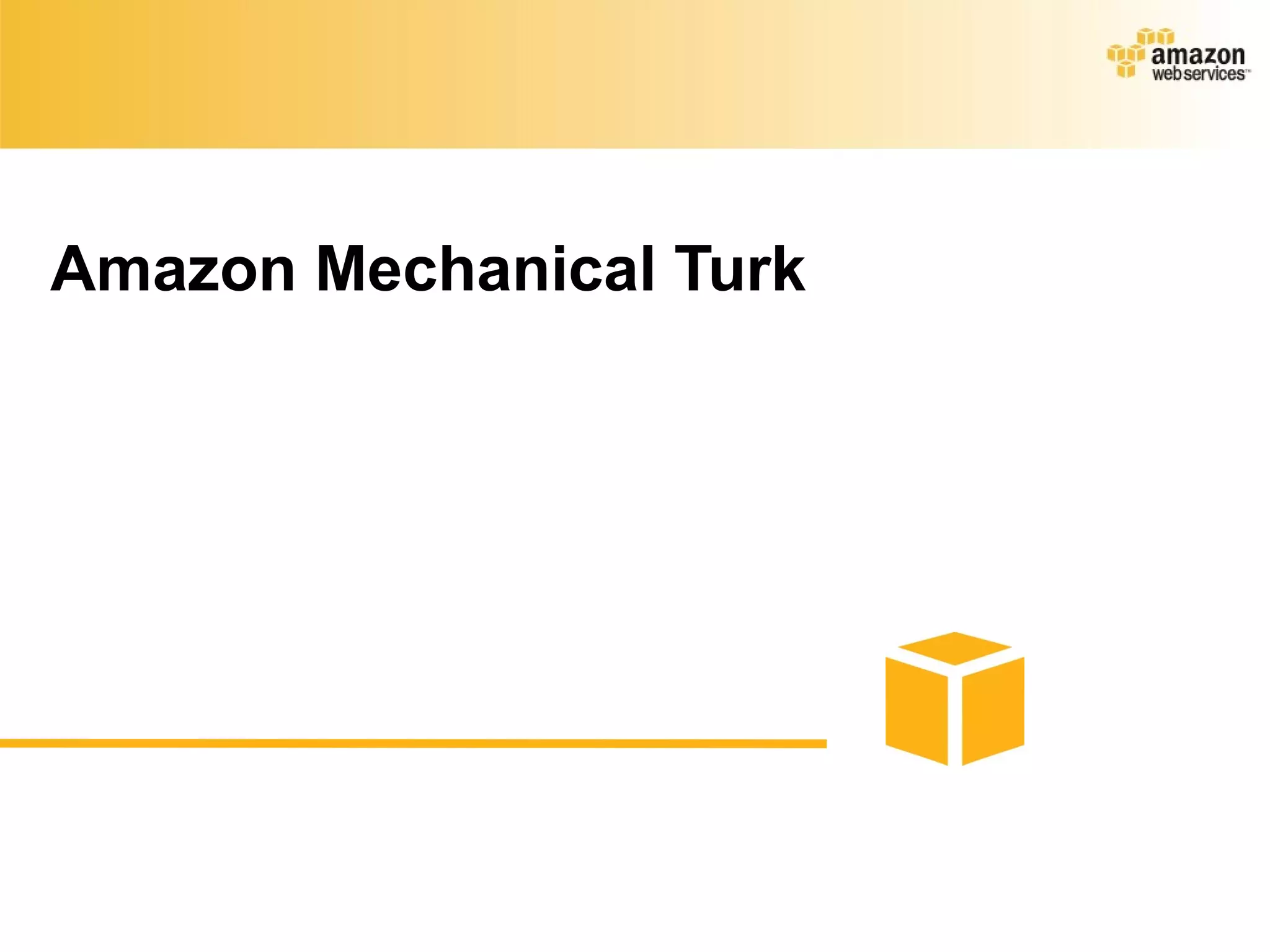 Amazon Mechanical Turk
 