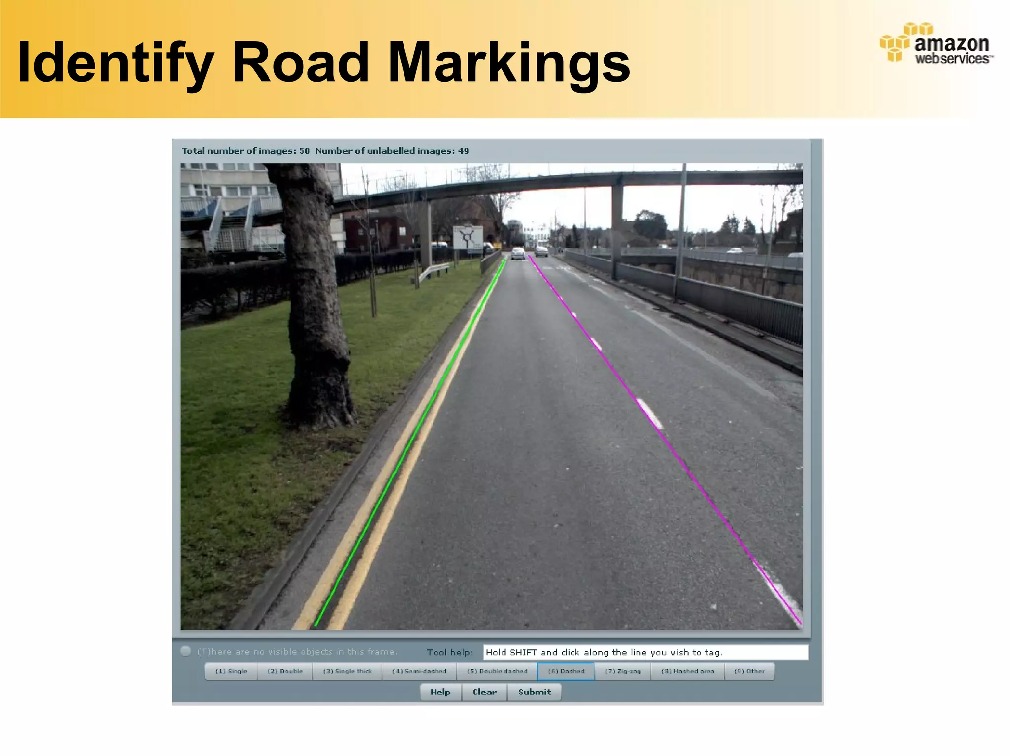 Identify Road Markings 