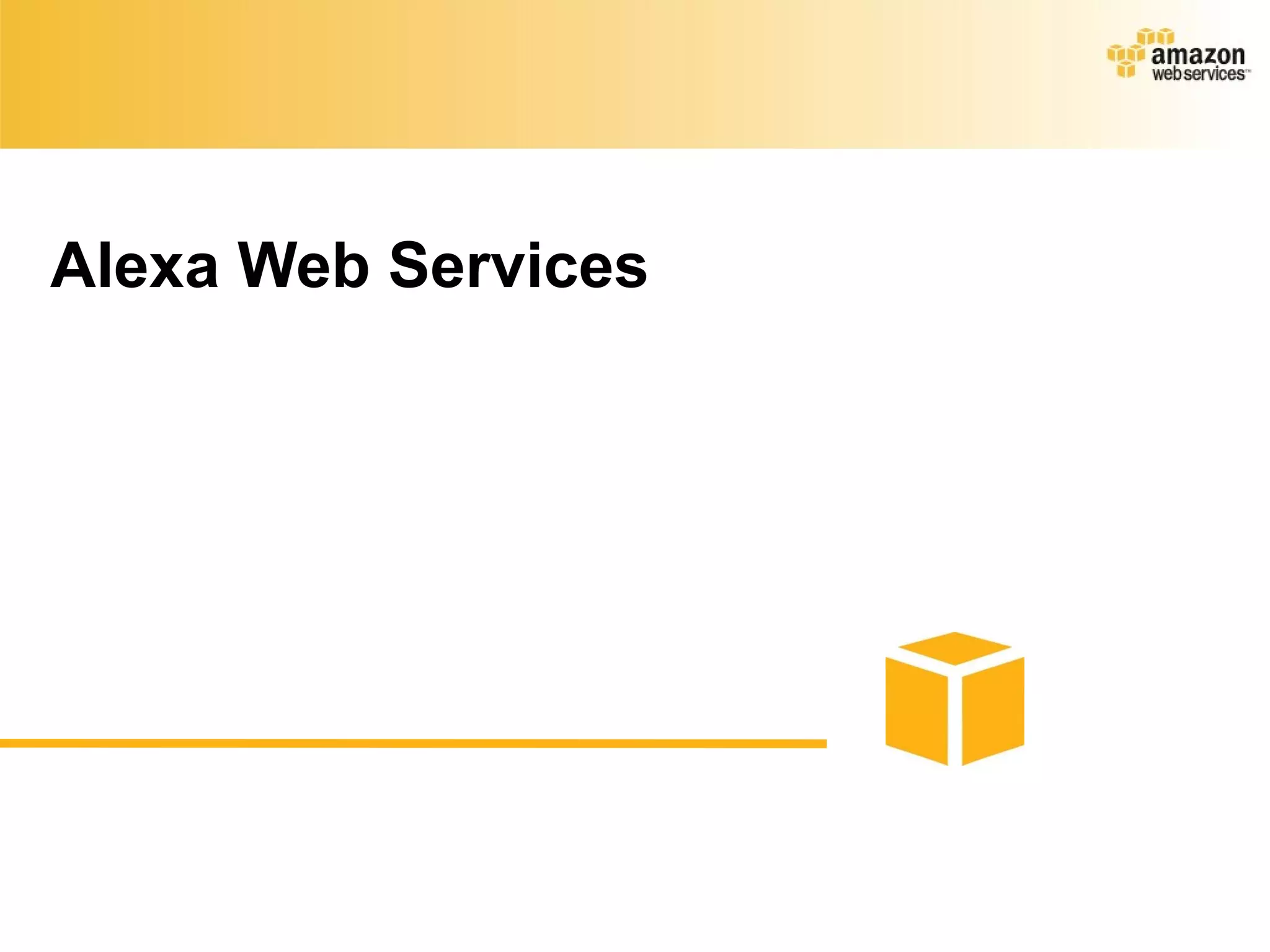 Alexa Web Services 