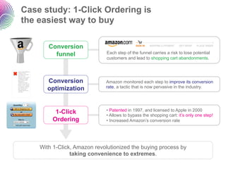 Case study: 1-Click Ordering is
     the easiest way to buy

                           Conversion
                       ...