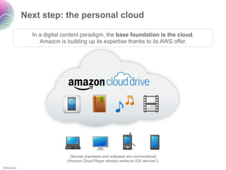 Next step: the personal cloud

                In a digital content paradigm, the base foundation is the cloud.
          ...