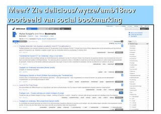 Een kaleidoscoop aan kansen (web 2.0 voor het onderwijs)