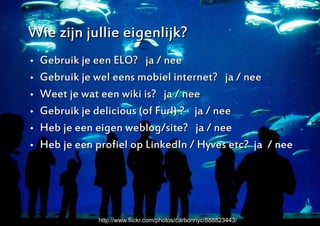 Een kaleidoscoop aan kansen (web 2.0 voor het onderwijs)