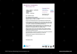 ©2013 Serious Marketing Communications Ltd.	   www.seriousideas.com
 