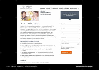 ©2013 Serious Marketing Communications Ltd.	   www.seriousideas.com
 