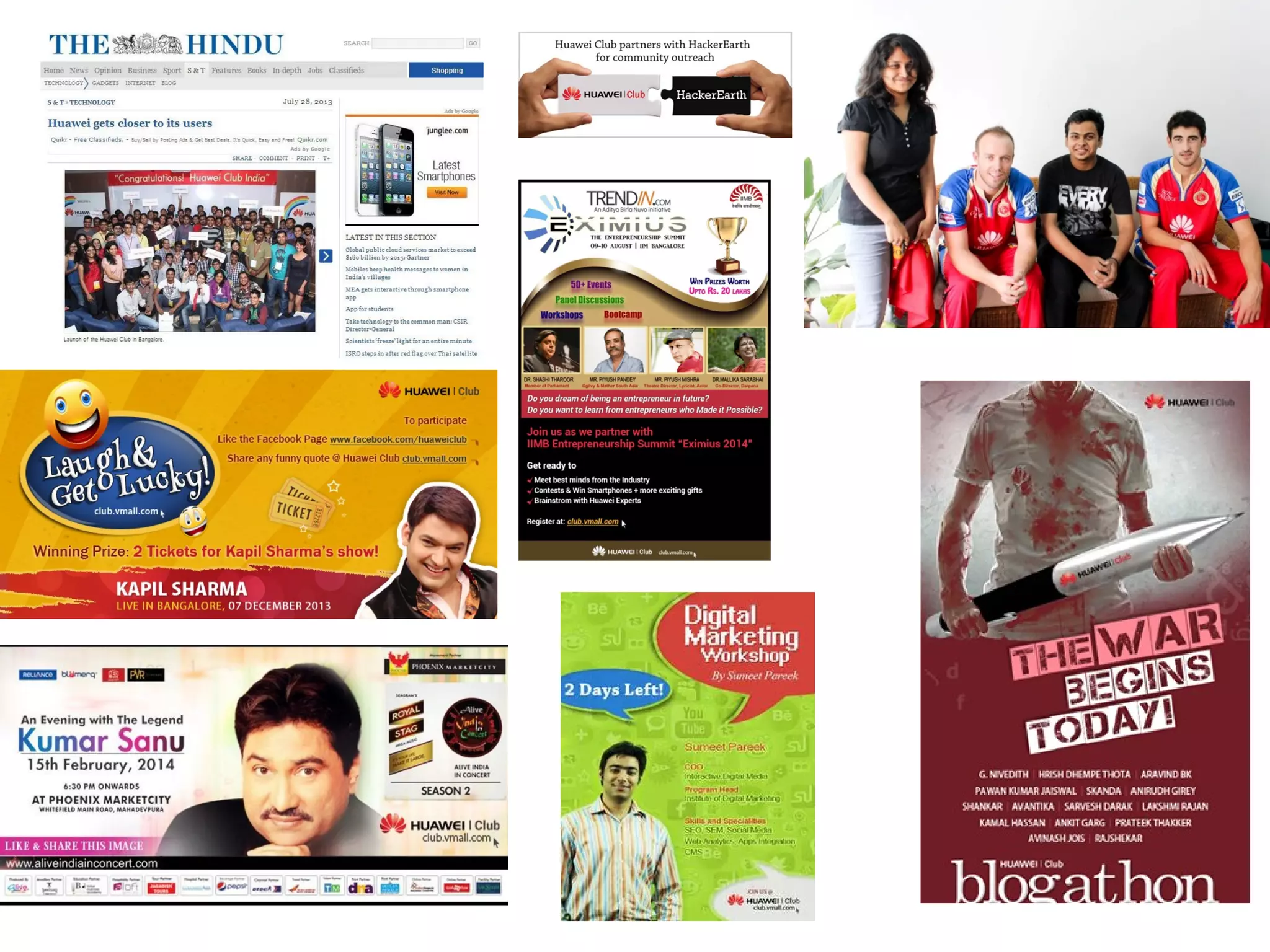 Huawei Club - Community Activity & Student Program