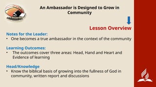 Ambassador-Module-1-Busi-K.pptx. The junior youths are important in the ...