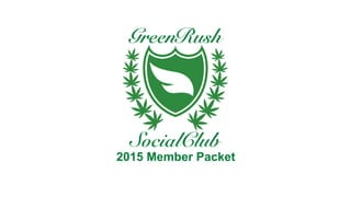 2015 Member Packet
 