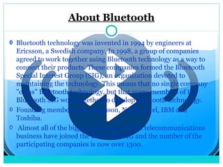 Bluetooth | PPT