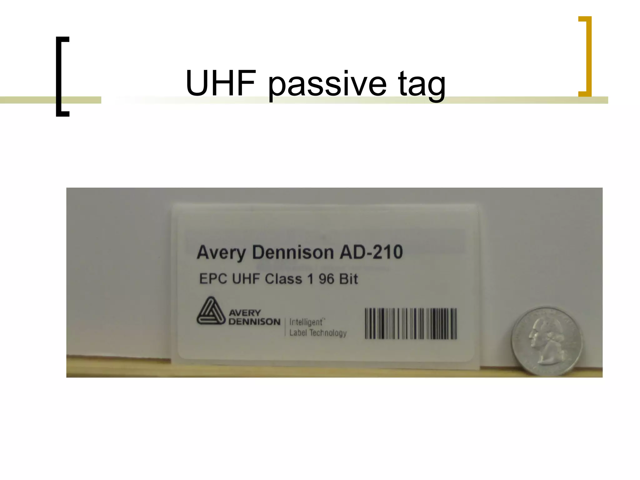 UHF passive tag

 